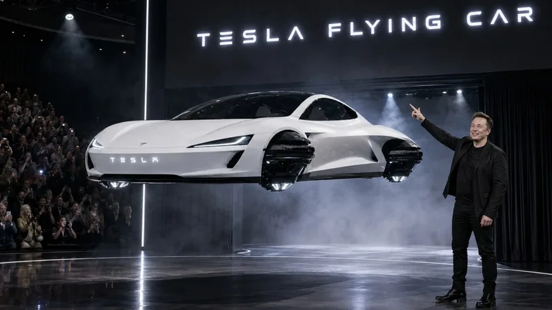 Tesla Flying Car
